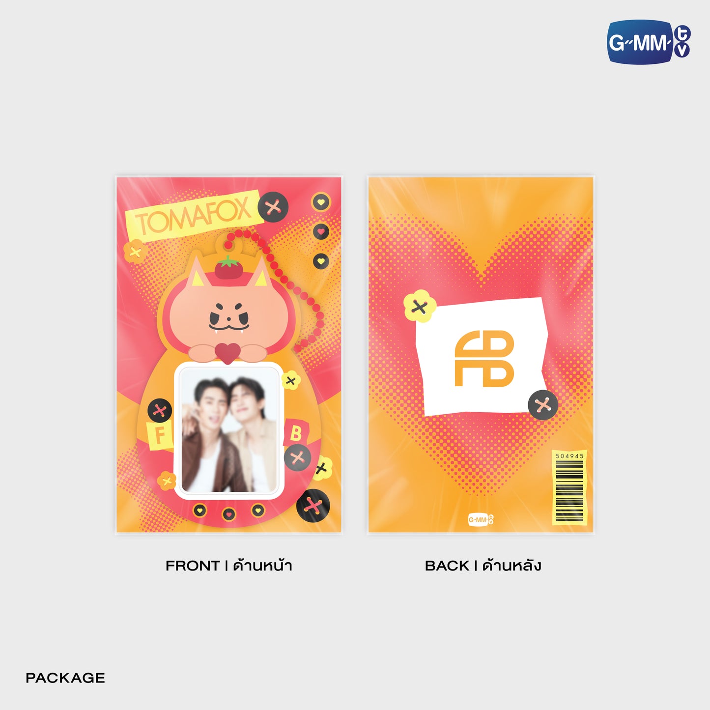 POPOS25-233 TOMAFOX MINI CARD HOLDER WITH FORCEBOOK PHOTOCARD