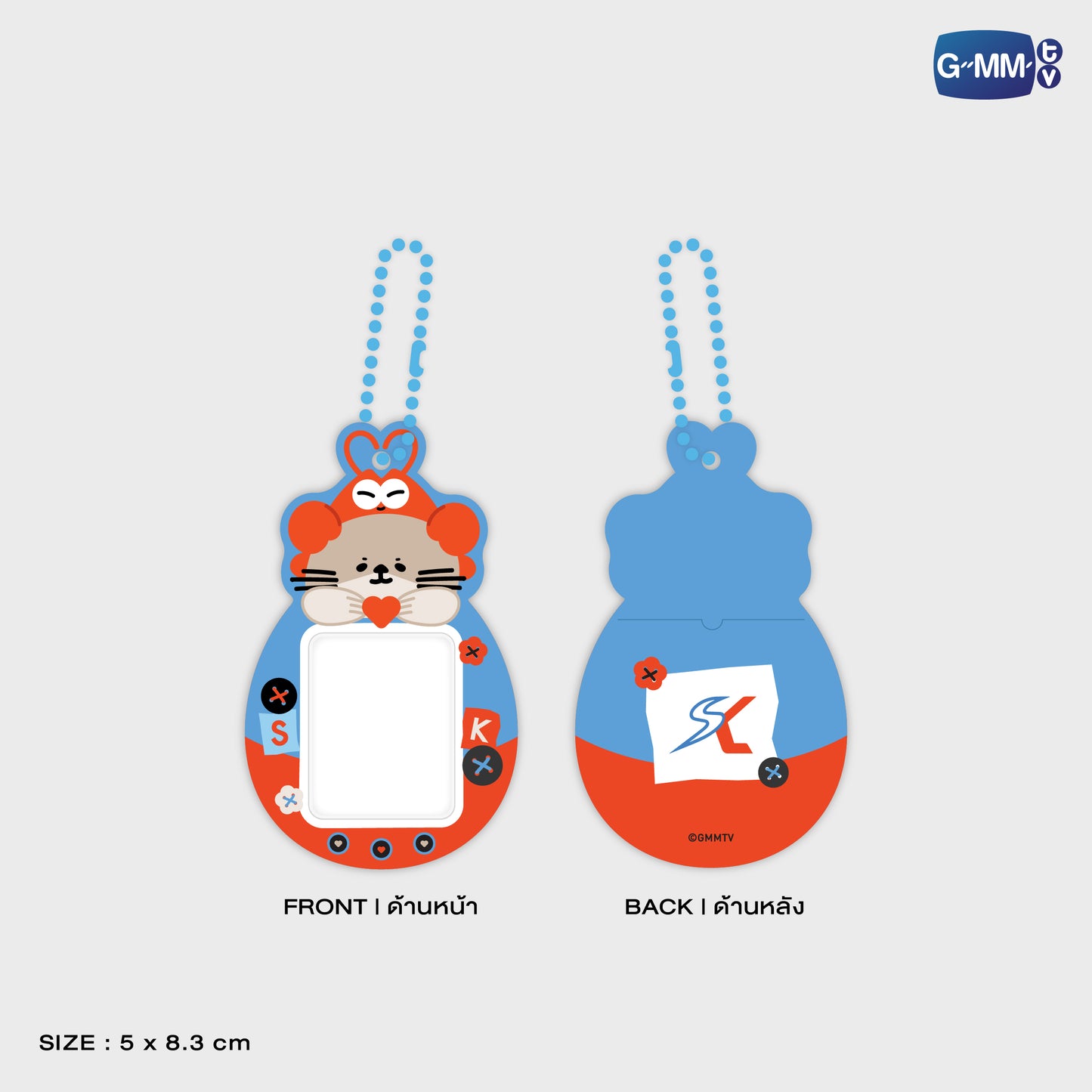 POPOS25-239 NONG NOOONG MINI CARD HOLDER WITH SEAKEEN PHOTOCARD