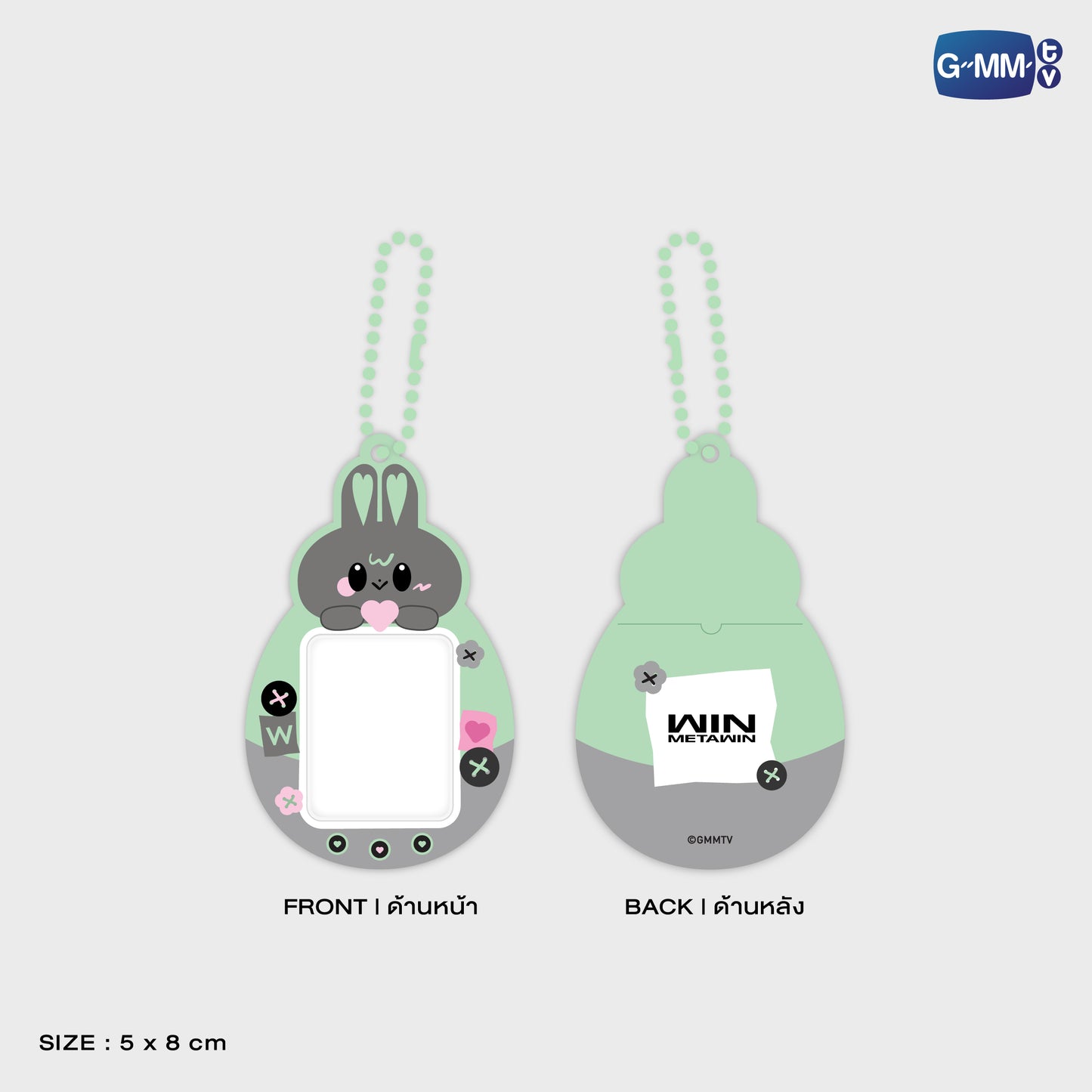 POPOS25-249 METAA MINI CARD HOLDER WITH WIN PHOTOCARD