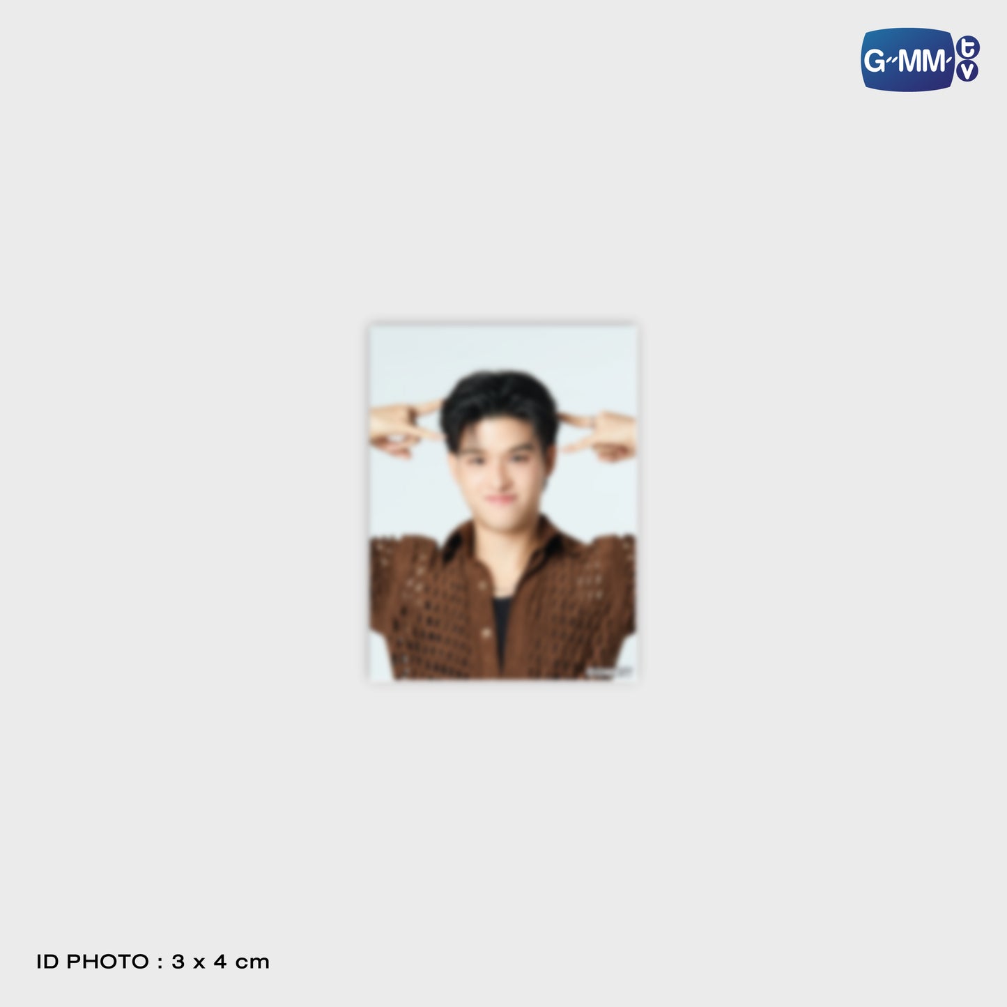 POPOS25-251 SMYLE MINI CARD HOLDER WITH SKY PHOTOCARD