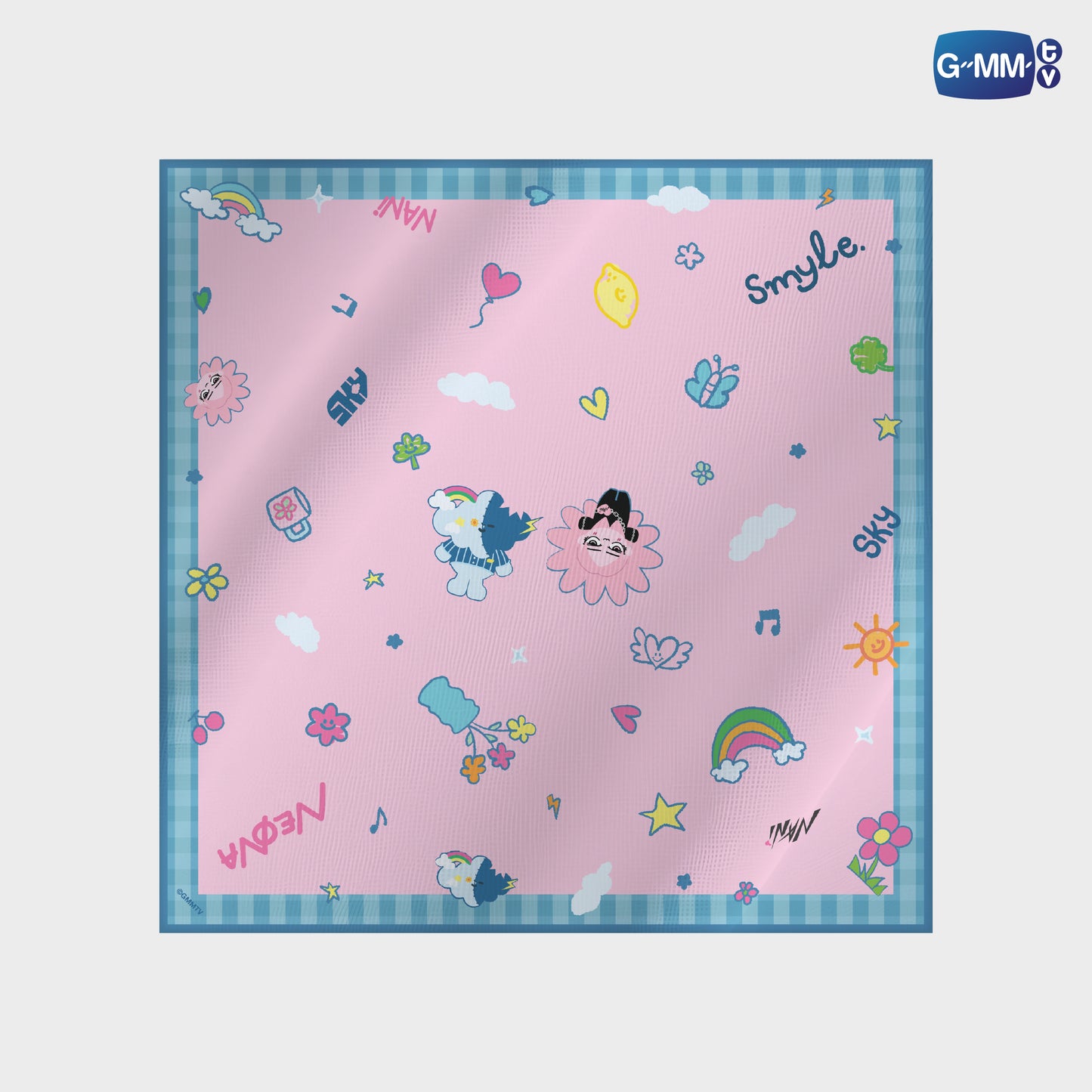 POPOS25-647 STICKY FABRIC SMYLE&NEONA