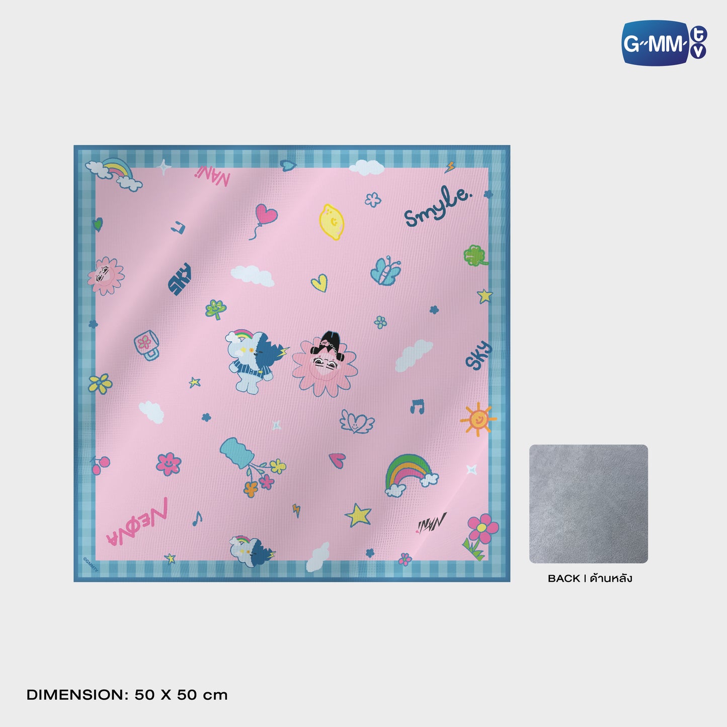 POPOS25-647 STICKY FABRIC SMYLE&NEONA