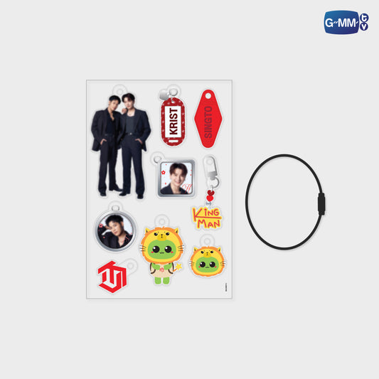 ON-0338 KRISTSINGTO DIY ACRYLIC KEYCHAIN | GMMTV FANFEST 2026 LIVE IN JAPAN
