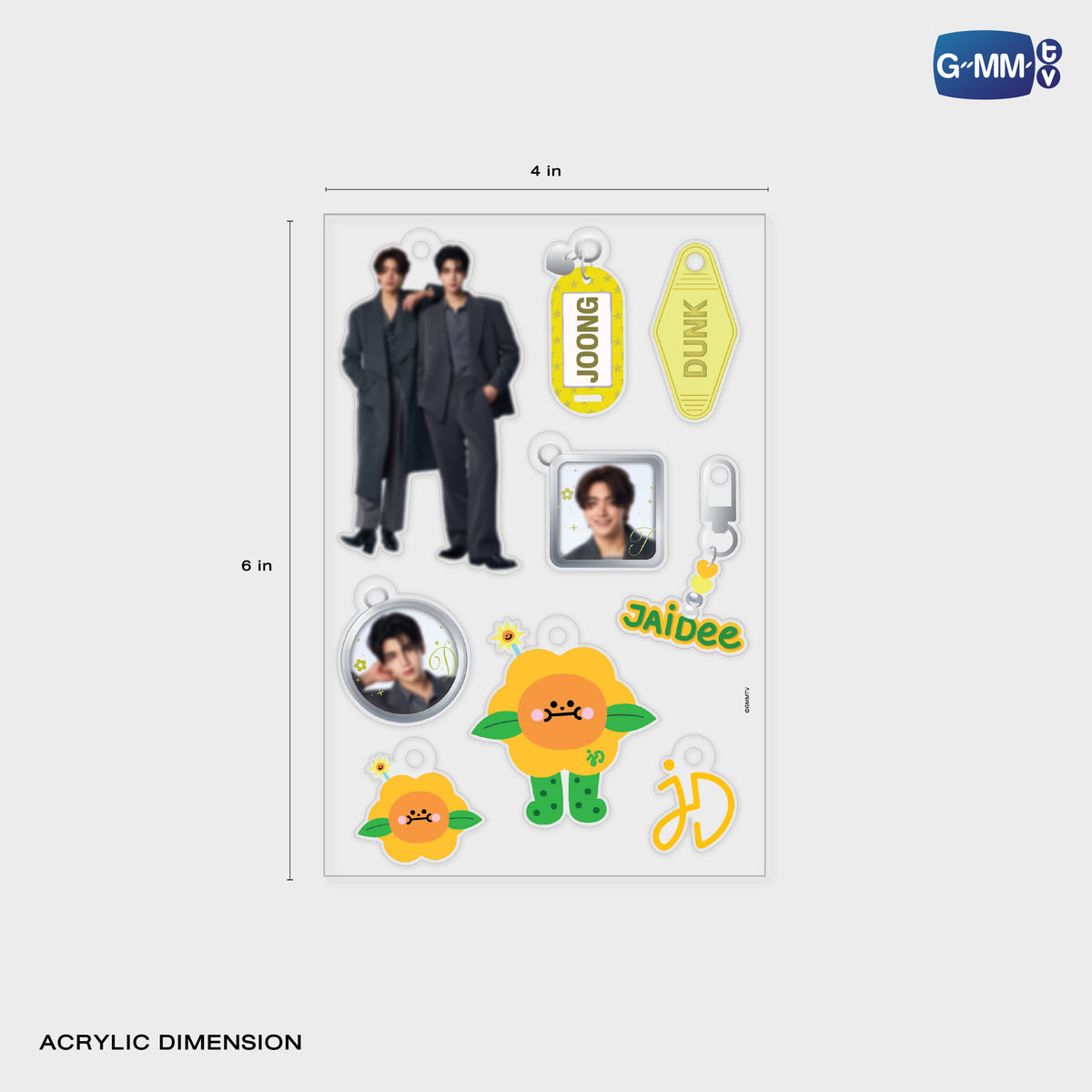 ON-0343 JOONGDUNK DIY ACRYLIC KEYCHAIN | GMMTV FANFEST 2026 LIVE IN JAPAN