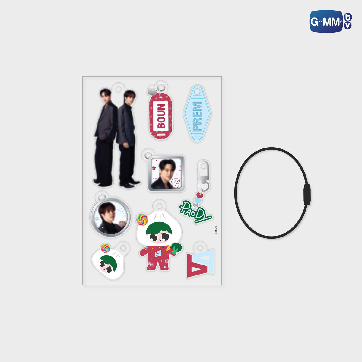 ON-0341 BOUNPREM DIY ACRYLIC KEYCHAIN | GMMTV FANFEST 2026 LIVE IN JAPAN