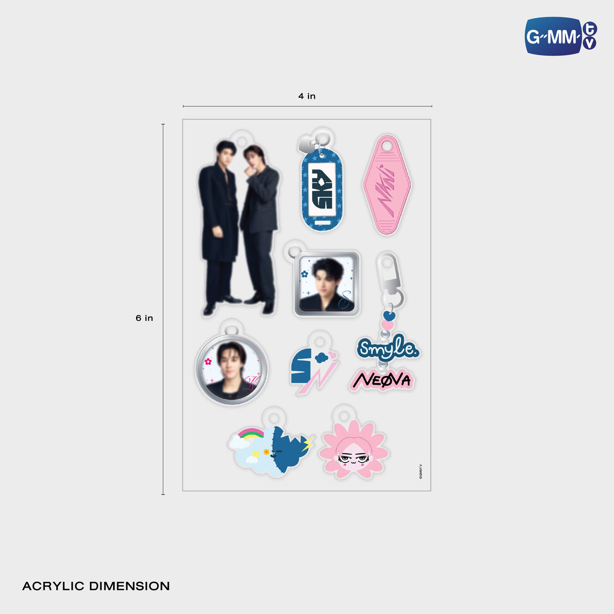 ON-0344 SKYNANI DIY ACRYLIC KEYCHAIN | GMMTV FANFEST 2026 LIVE IN JAPAN