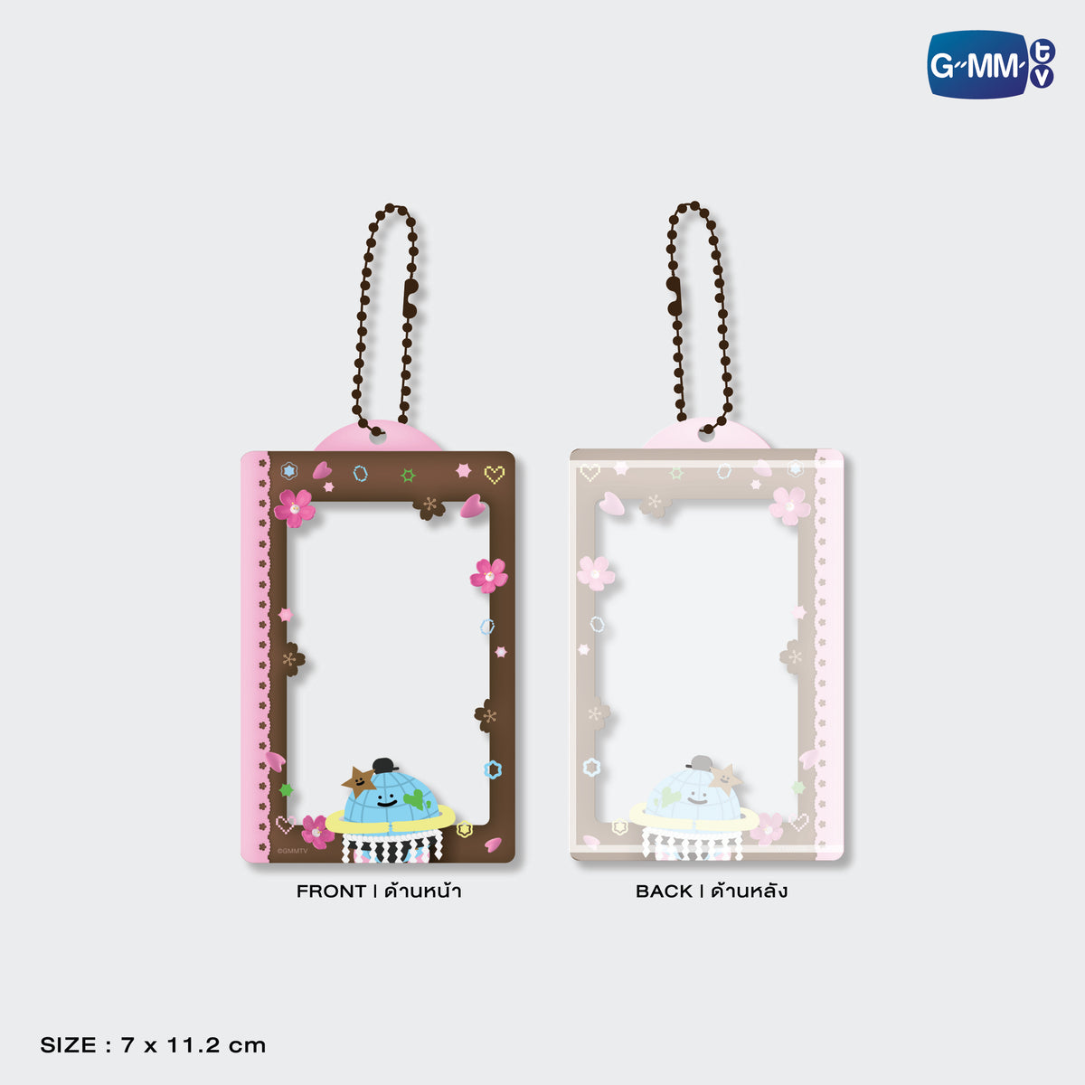 ON-0082 MR. SATURNWORLD CARD HOLDER WITH EARTHMIX PHOTOCARD