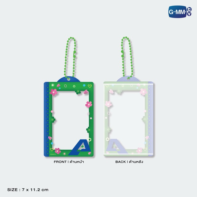ON-0135 ALMONDPROGRESS CARD HOLDER WITH PHOTOCARD