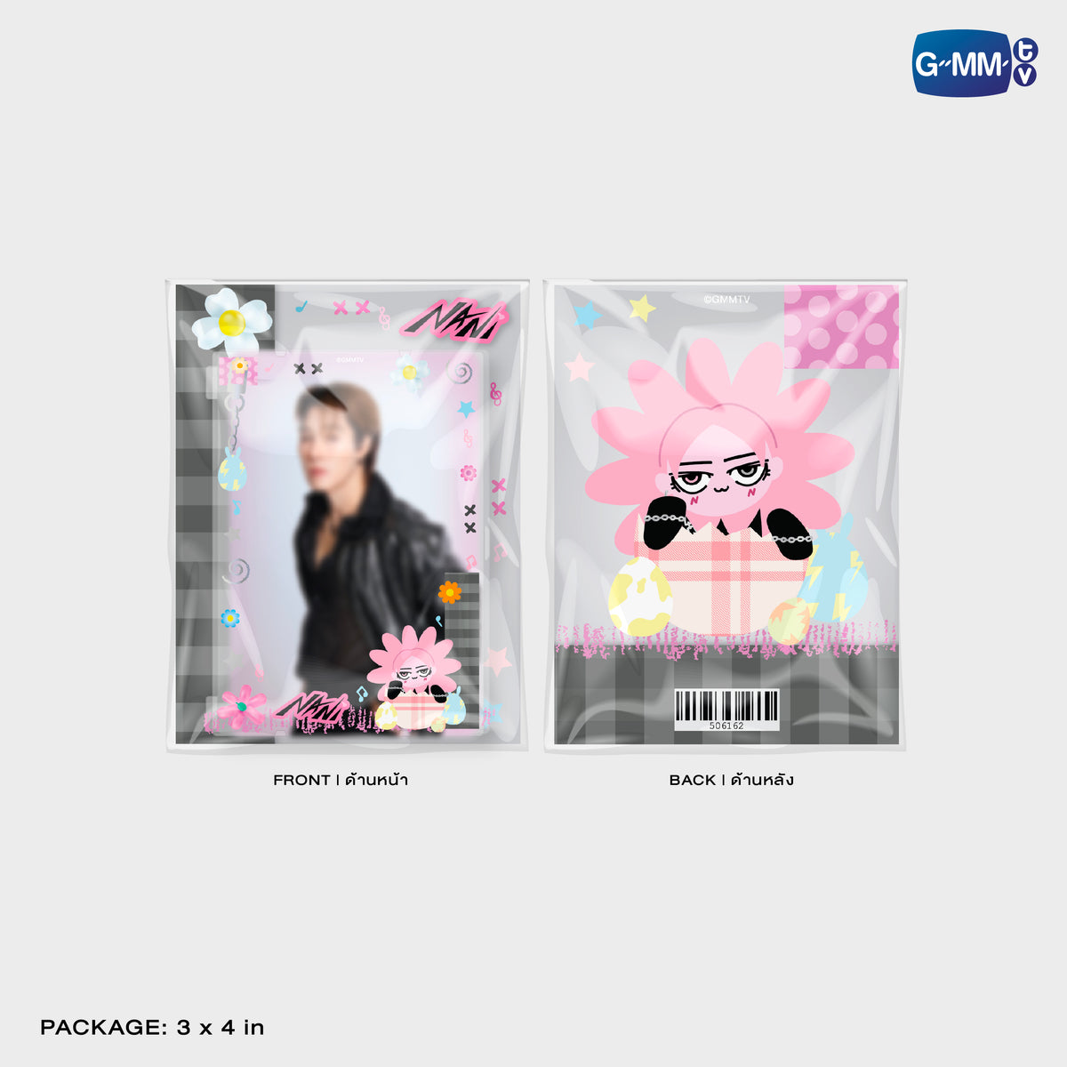 ON-0406 NEONA MAGNETIC CARD HOLDER WITH PHOTOCARD