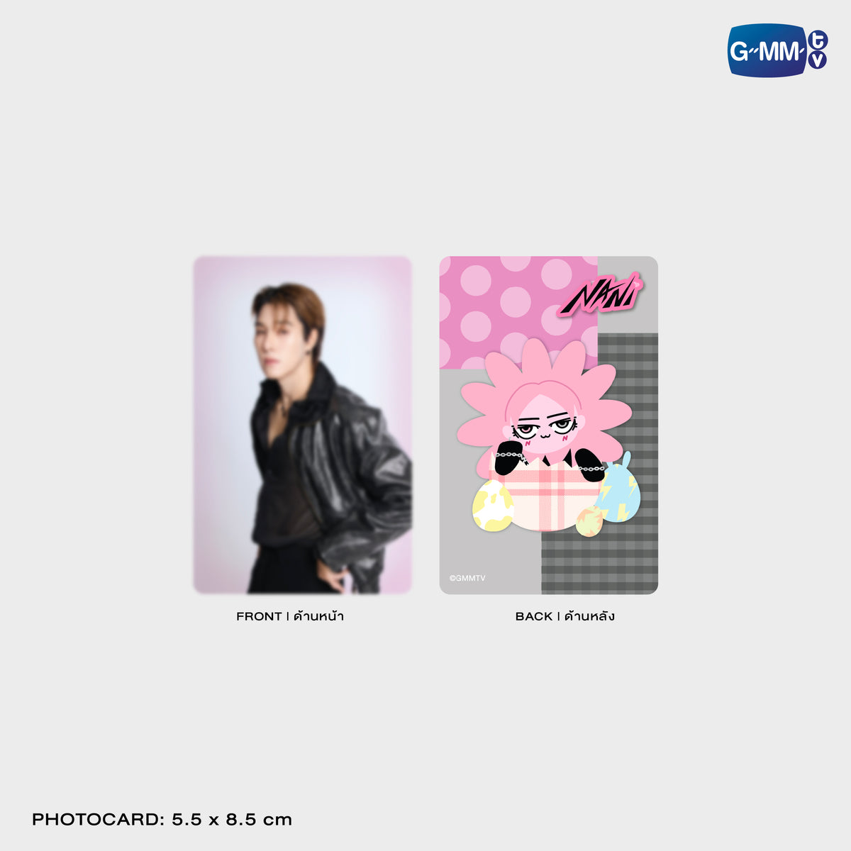 GUNMA26-212 NEONA MAGNETIC CARD HOLDER WITH PHOTOCARD