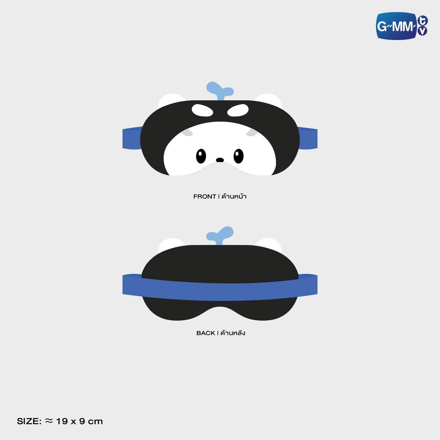 POPFK26-071 POLCASAN SLEEPY BUDDY EYE MASK