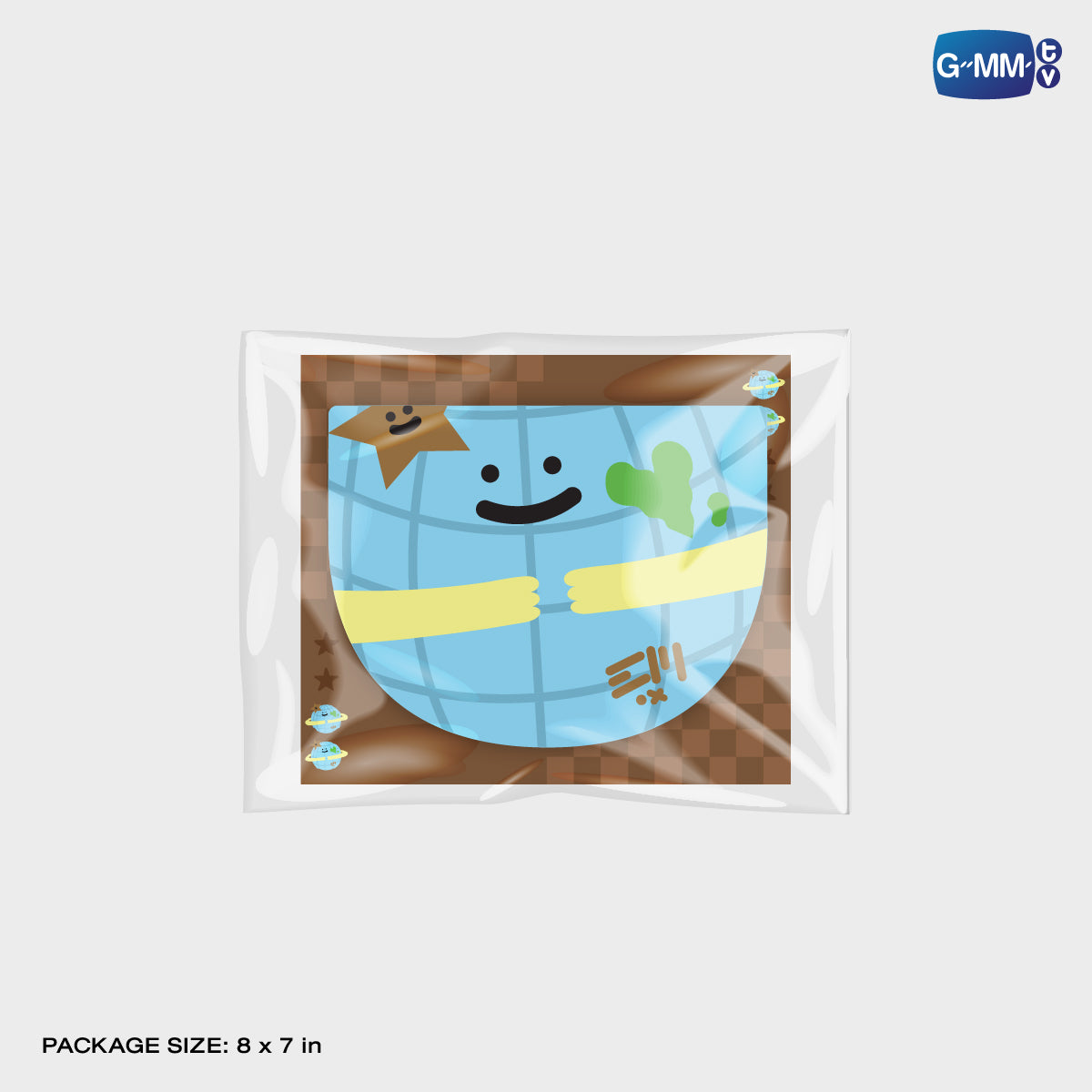 ON-0168 MR. SATURNWORLD DRAWSTRING POUCH