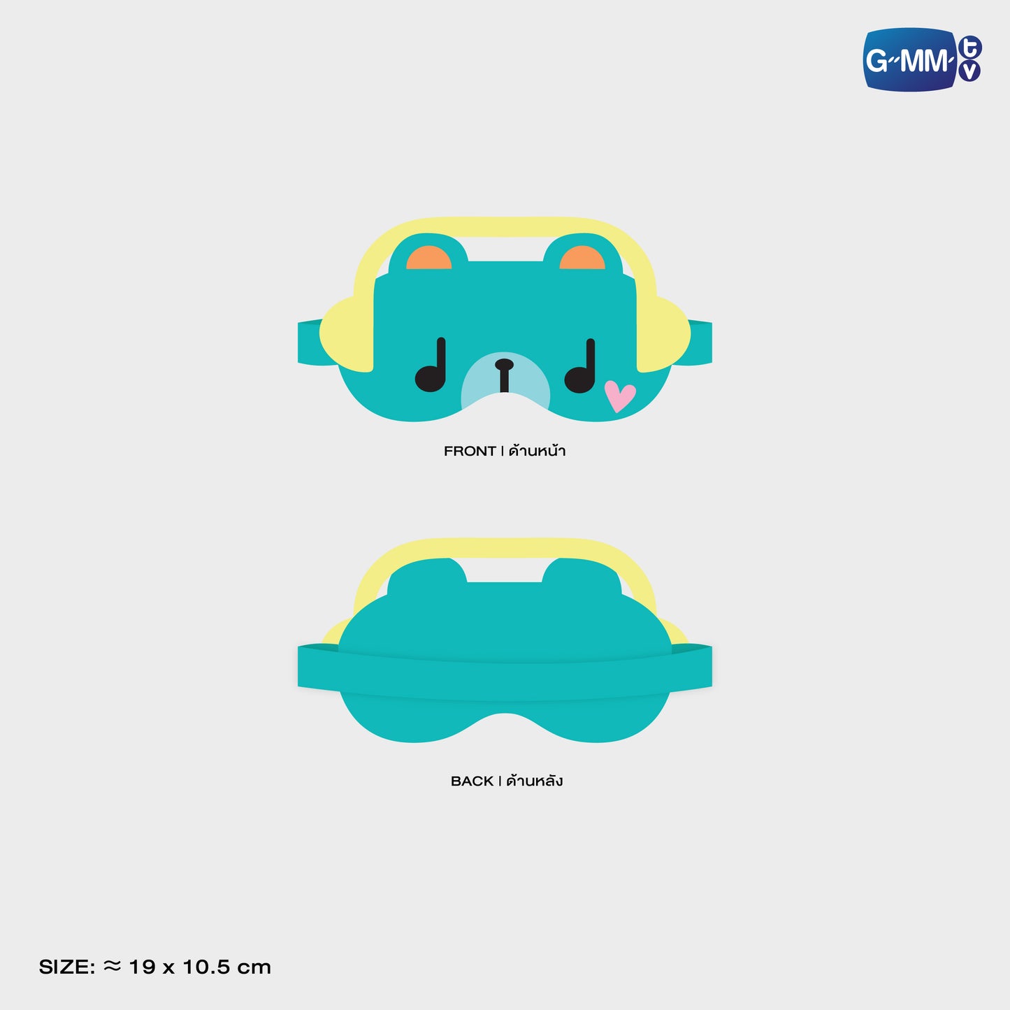 POPFK26-074 PERMPOON SLEEPY BUDDY EYE MASK