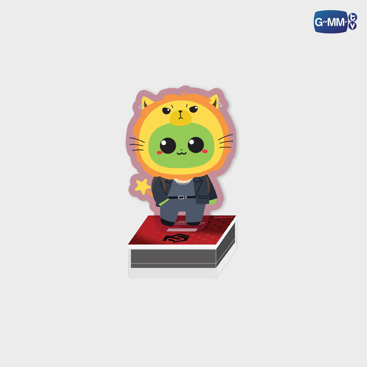 ON-0352 KING MAN ACRYLIC STAMPY STAND