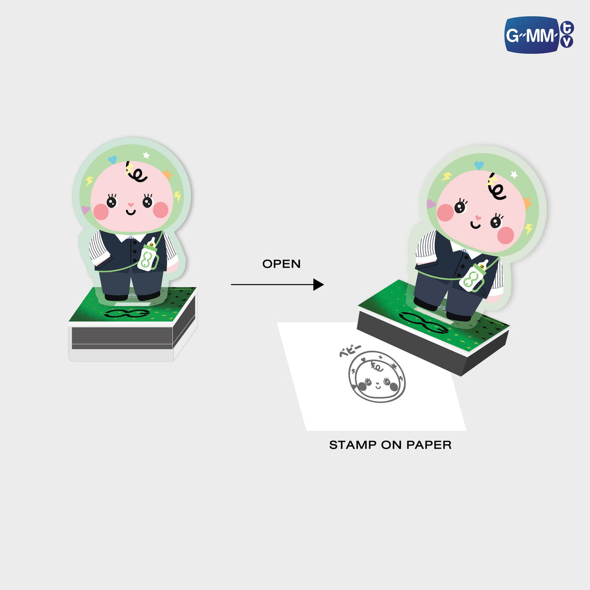 ON-0353 BABII ACRYLIC STAMPY STAND