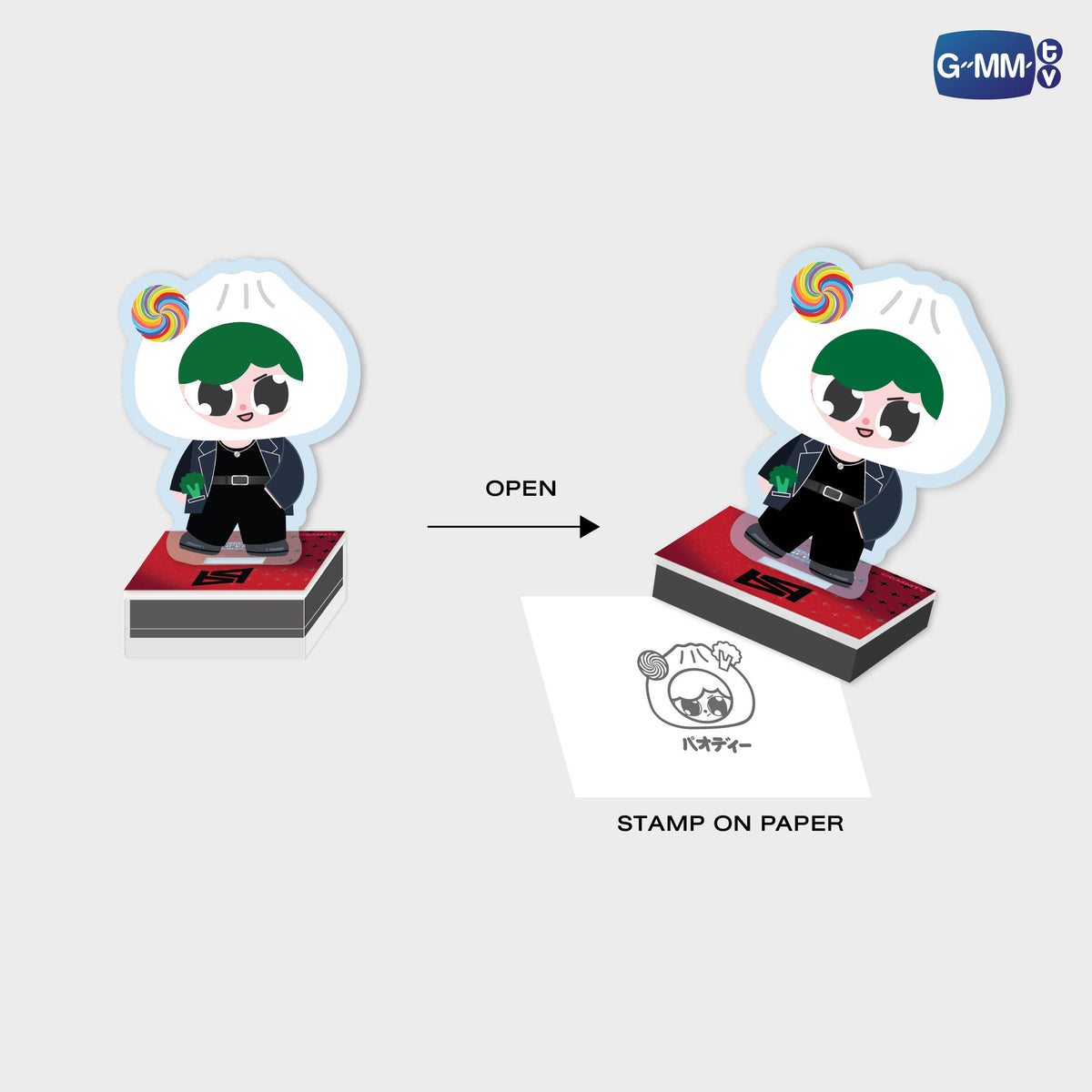 ON-0355 PAODY ACRYLIC STAMPY STAND