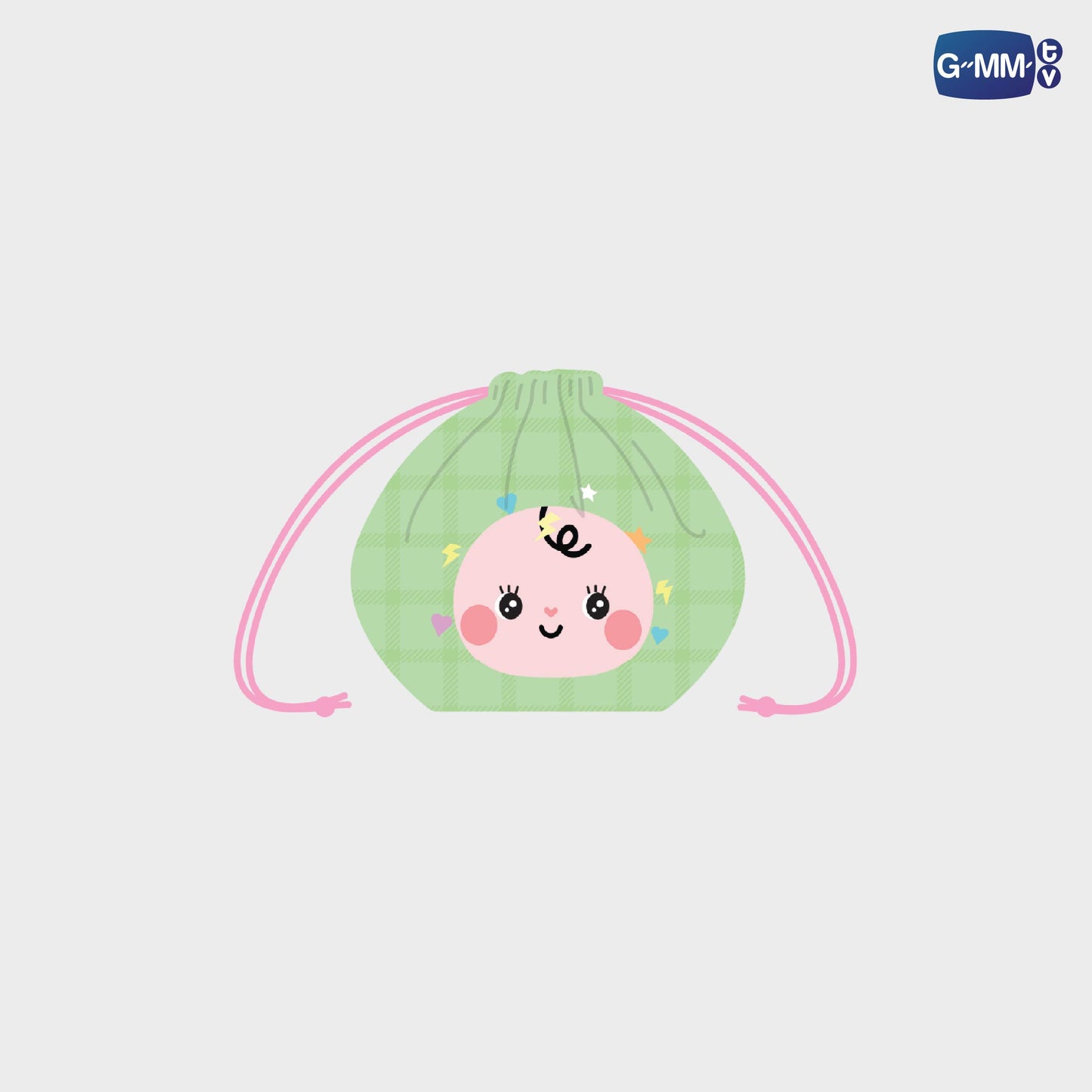 POPFK26-134 BABII CHARACTER DRAWSTRING BAG