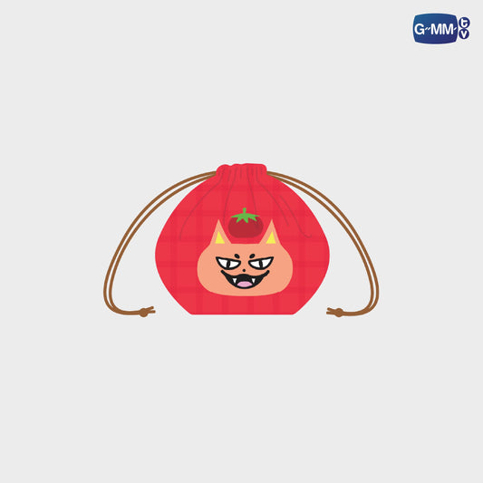 POPFK26-139 TOMAFOX CHARACTER DRAWSTRING BAG