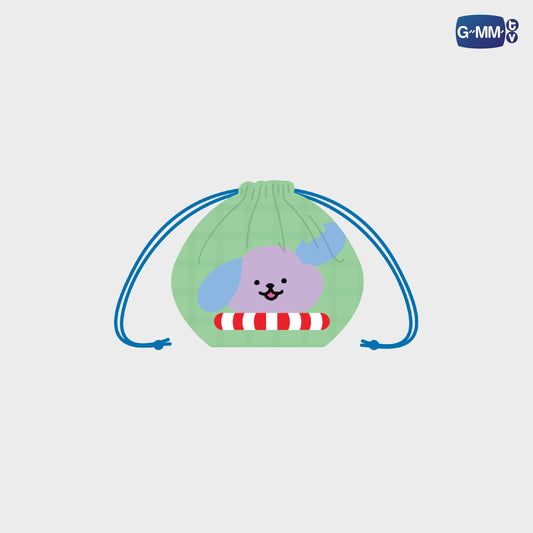 POPFK26-141 AVOCEAN CHARACTER DRAWSTRING BAG