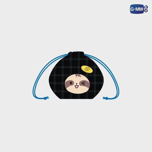 POPFK26-164 SAMRUAY CHARACTER DRAWSTRING BAG