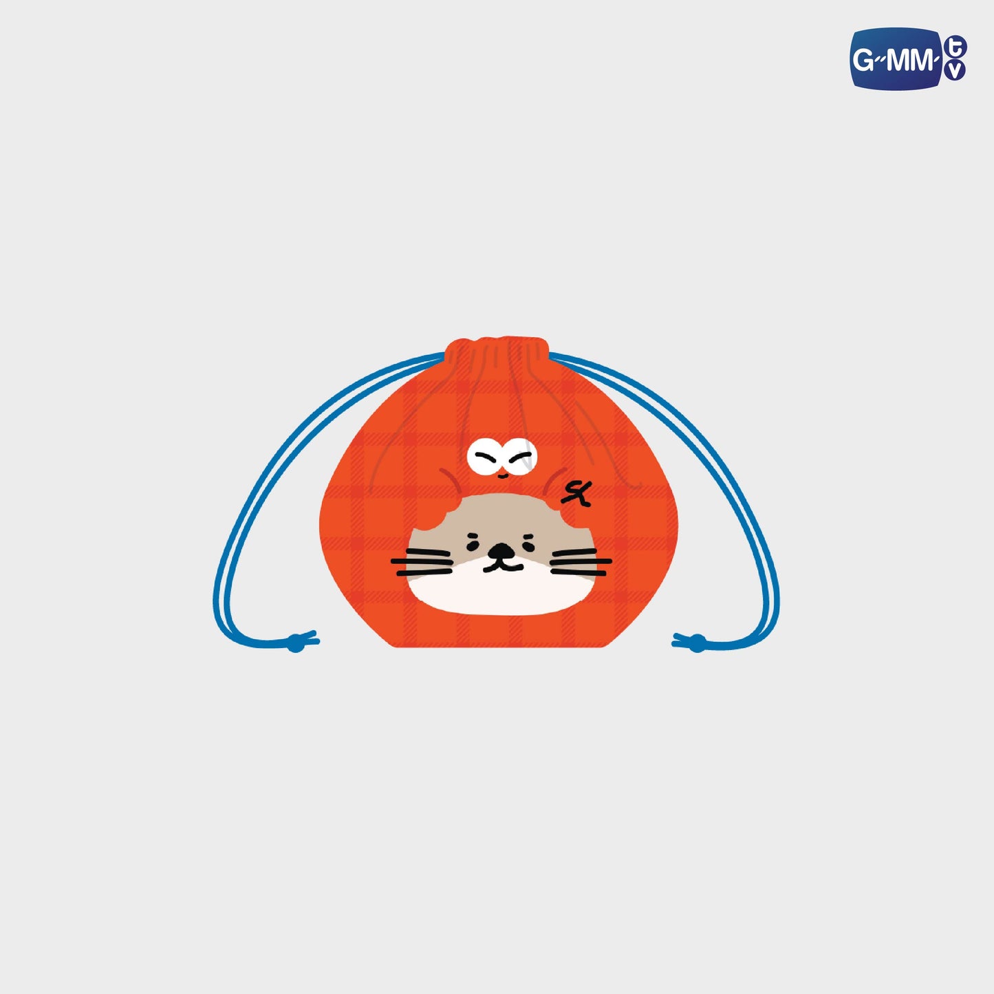 POPFK26-144 NONG NOOONG CHARACTER DRAWSTRING BAG