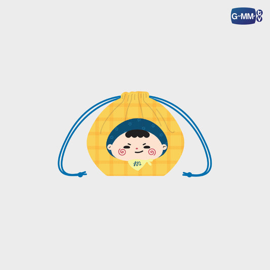 POPFK26-147 JUMMO CHARACTER DRAWSTRING BAG