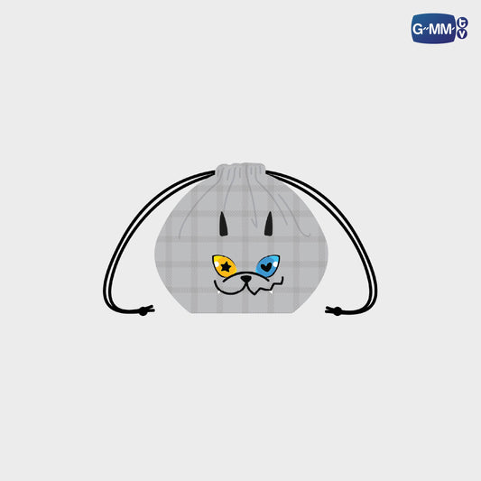 POPFK26-162 LYKYOU CHARACTER DRAWSTRING BAG