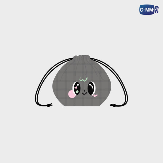 POPFK26-158 METAA CHARACTER DRAWSTRING BAG