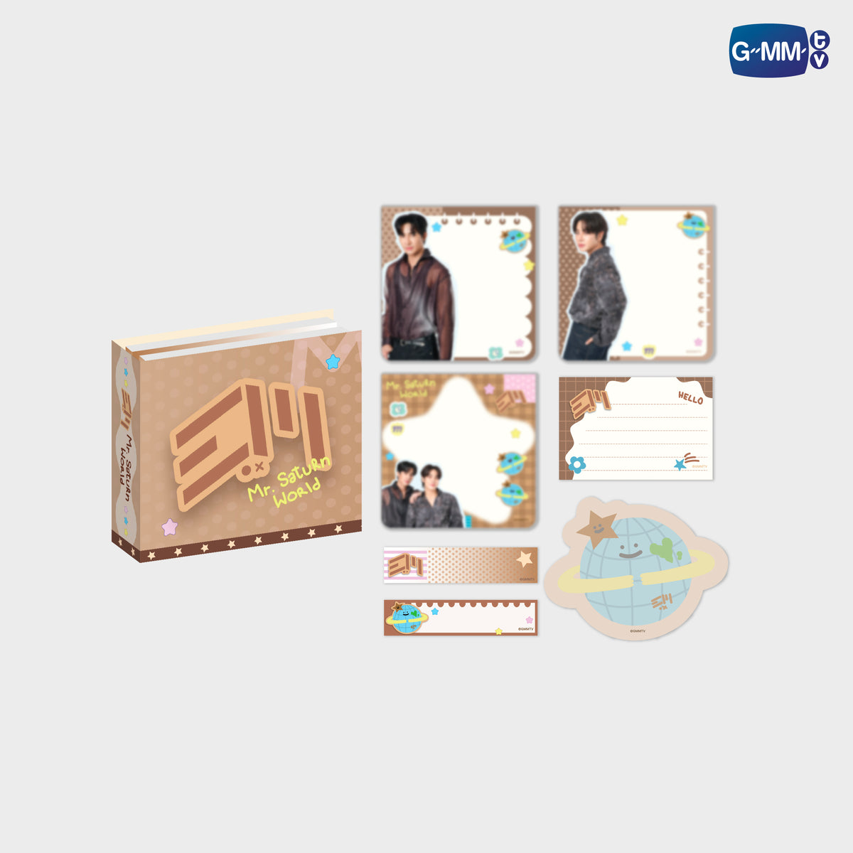ON-0225 MR. SATURNWORLD NOTEPAD SET