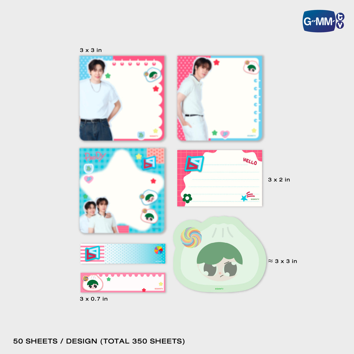 ON-0226 PAODY NOTEPAD SET