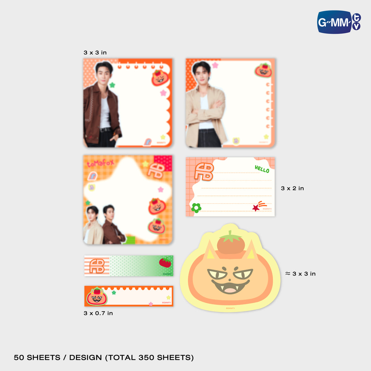 ON-0228 TOMAFOX NOTEPAD SET