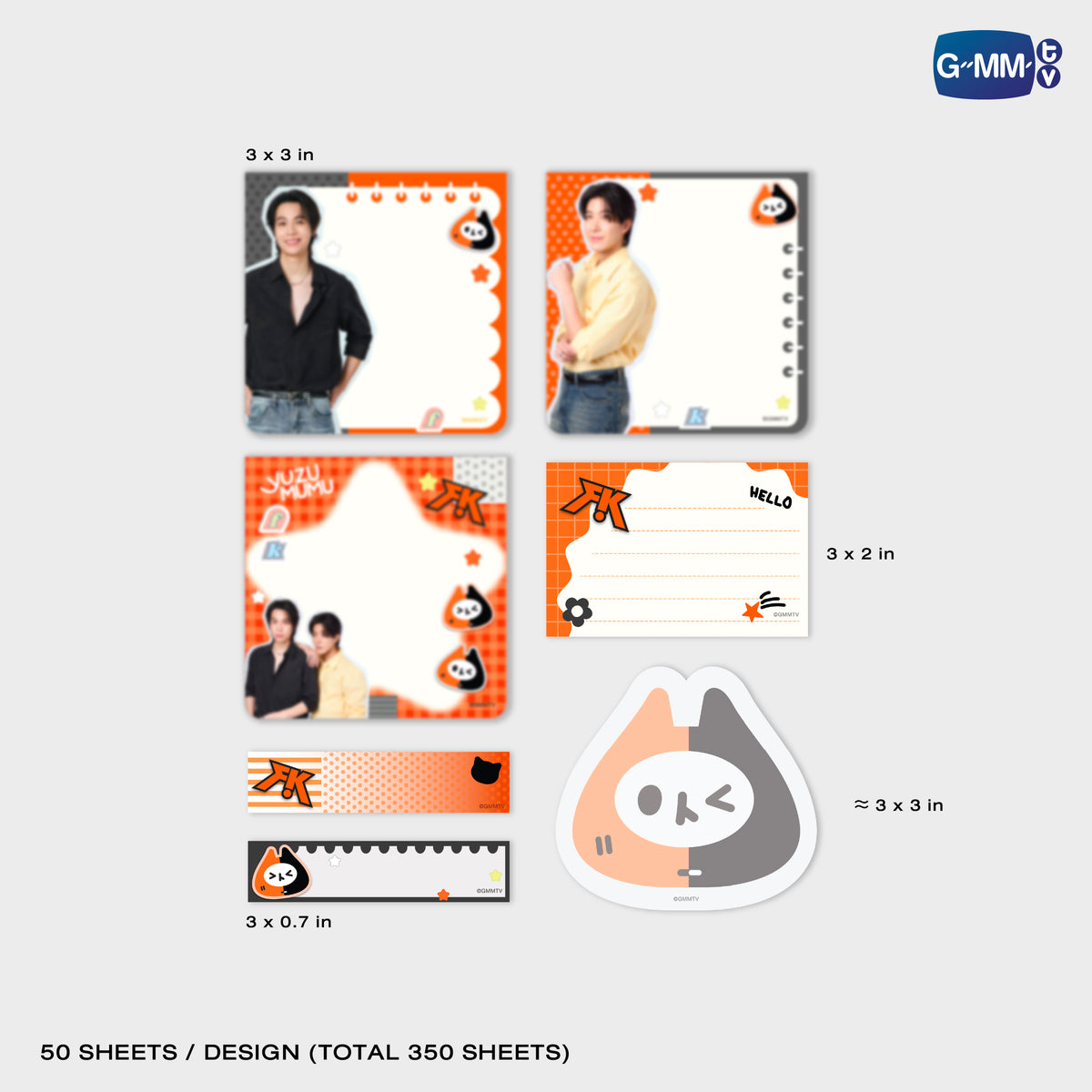 ON-0231 YUZU MUMU NOTEPAD SET