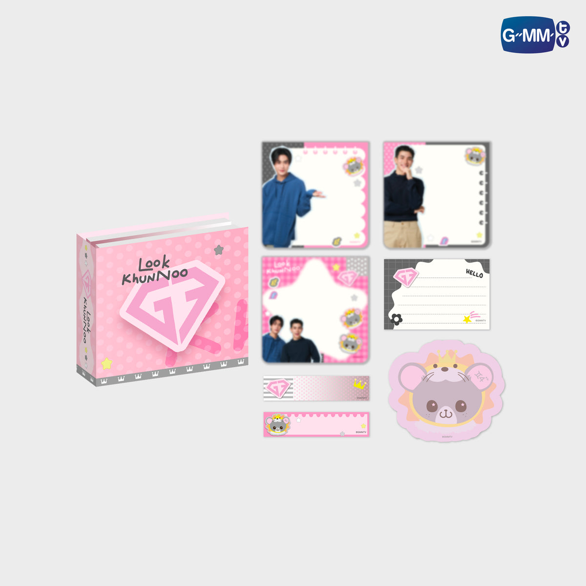 ON-0232 LOOK KHUNNOO NOTEPAD SET