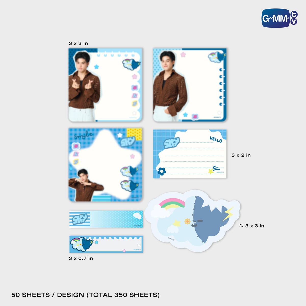 ON-0246 SMYLE NOTEPAD SET