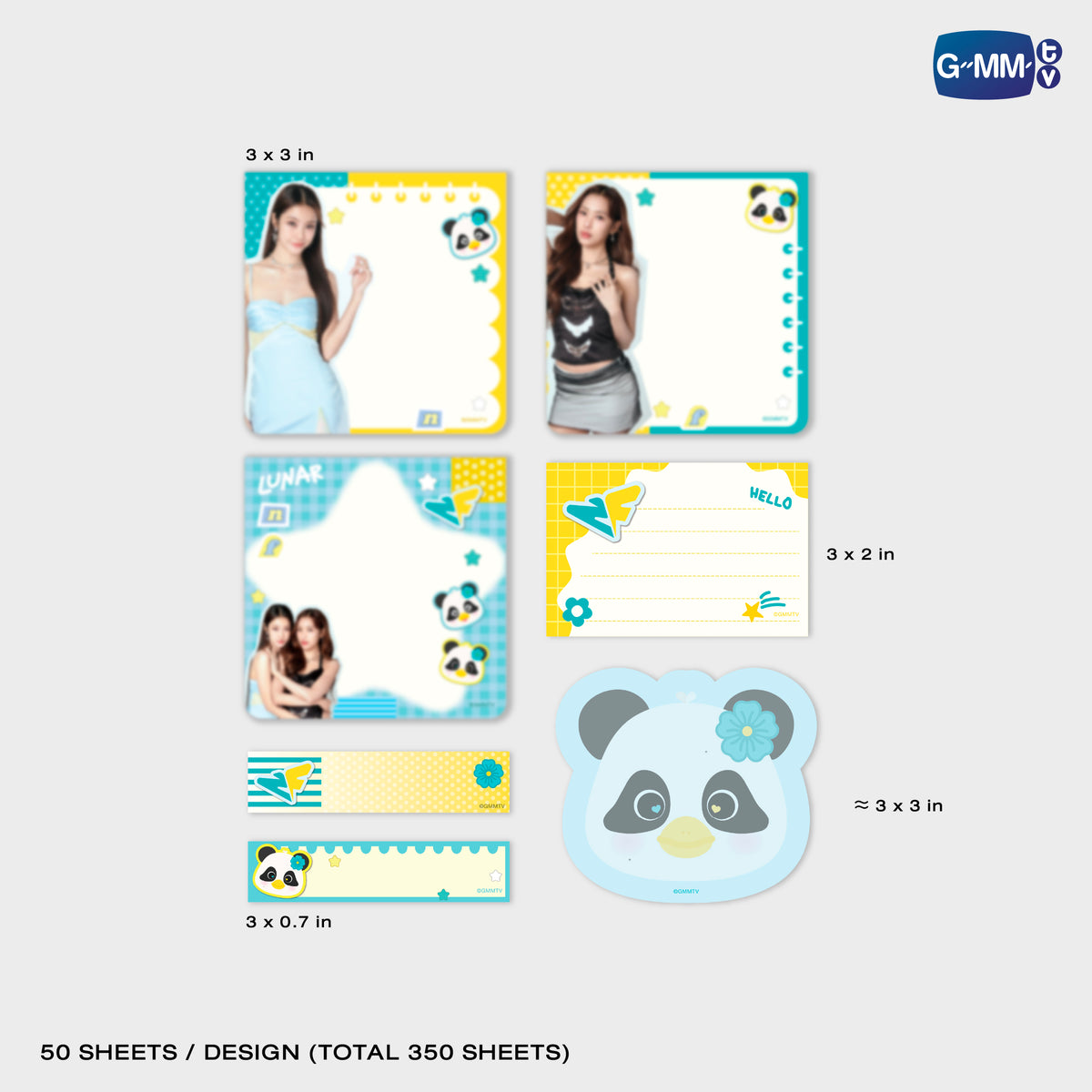 ON-0242 LUNAR NOTEPAD SET