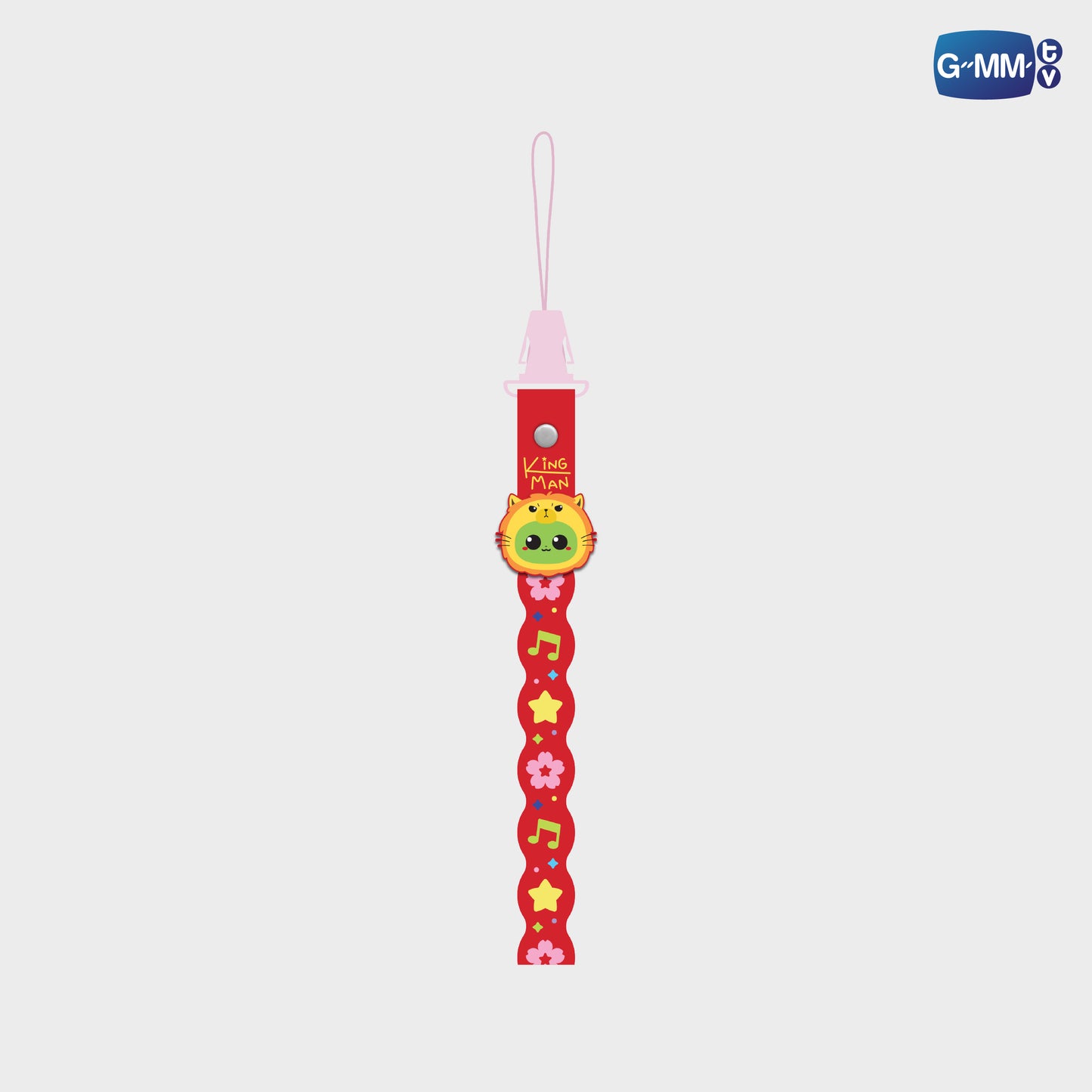 POPFK26-101 KING MAN RUBBER PHONE CHARM