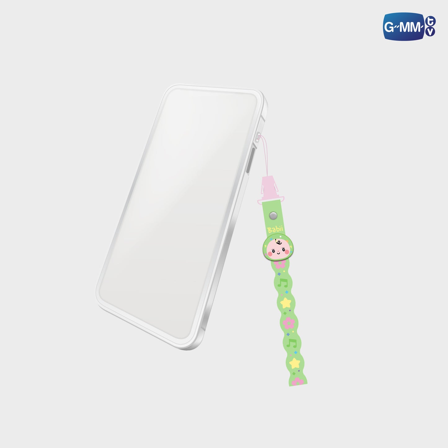 POPFK26-102 BABII RUBBER PHONE CHARM