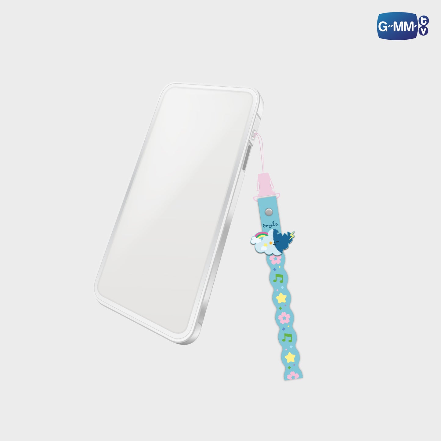 POPFK26-128 SMYLE RUBBER PHONE CHARM