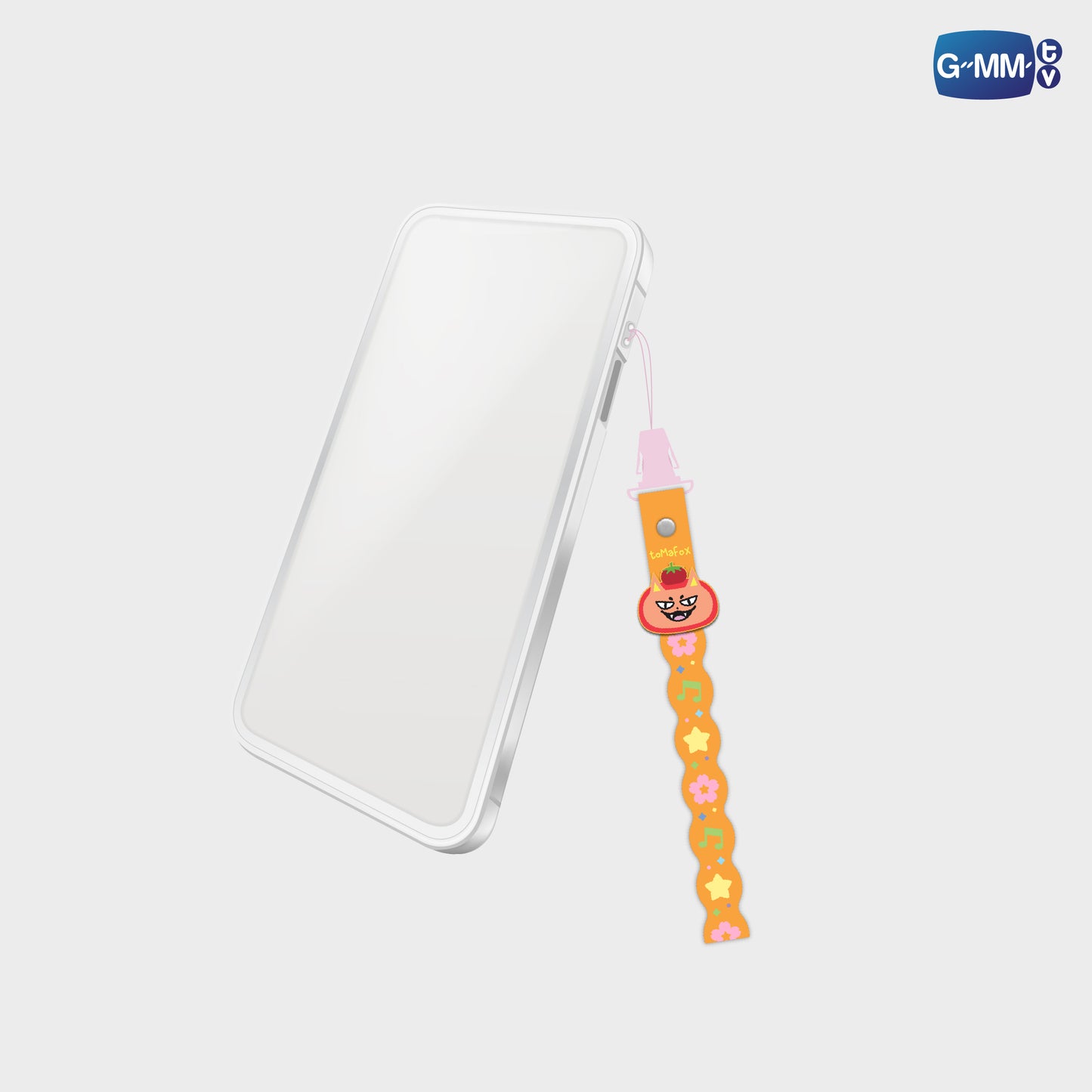 POPFK26-107 TOMAFOX RUBBER PHONE CHARM