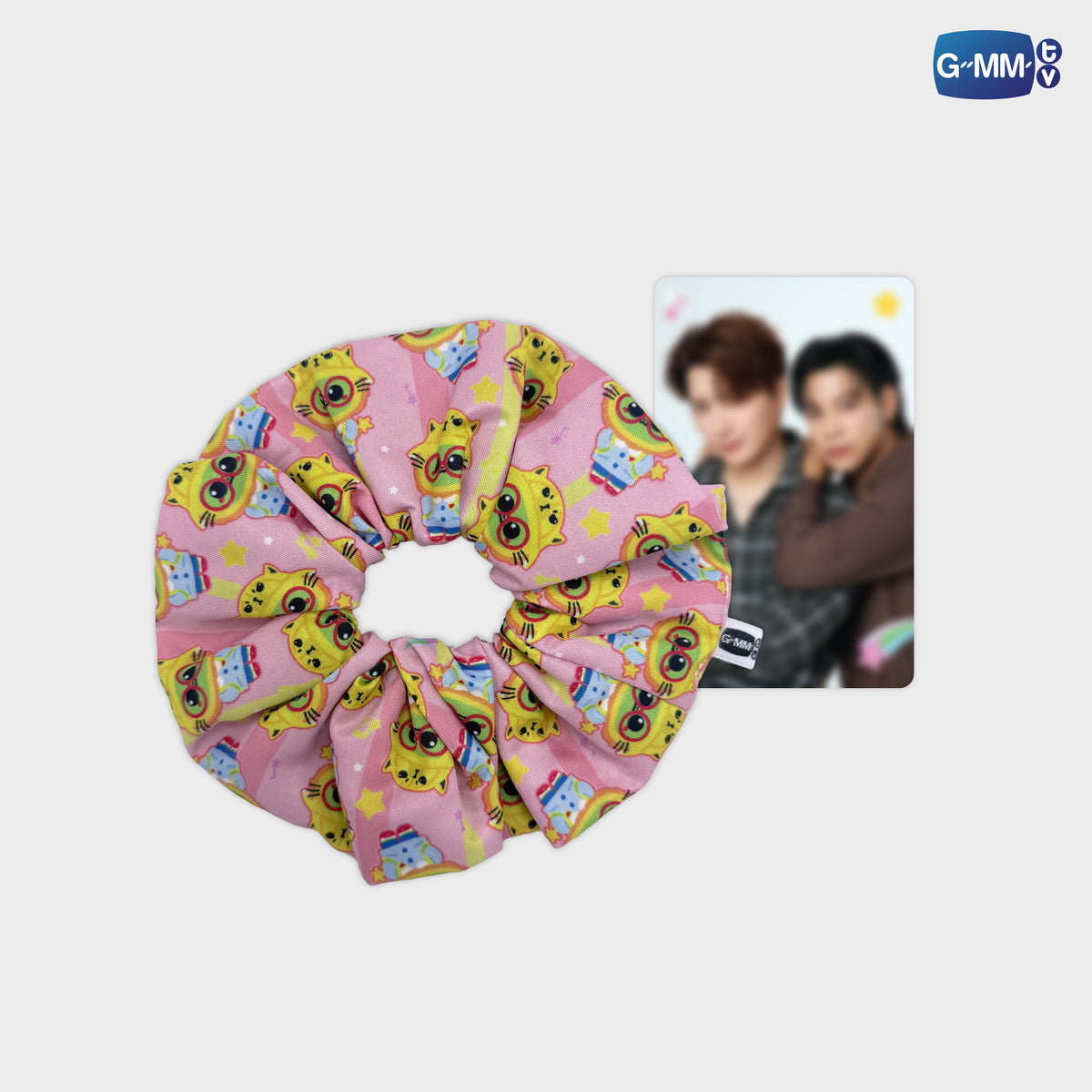 ON-0303 KING MAN CHARACTER HAIR SCRUNCHIE