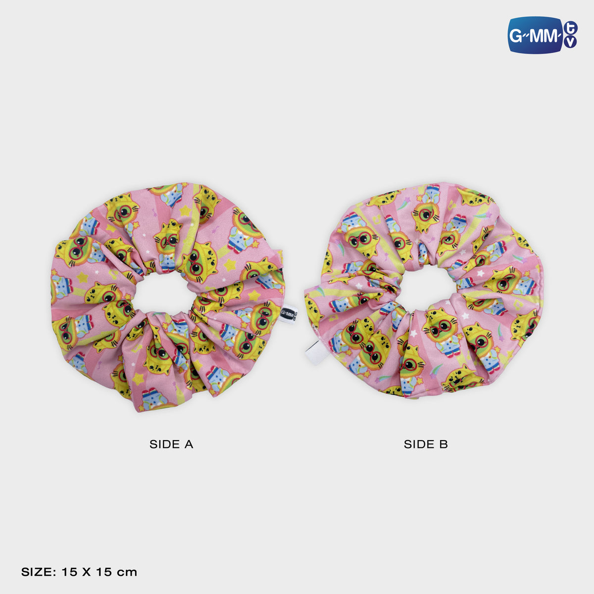 ON-0303 KING MAN CHARACTER HAIR SCRUNCHIE