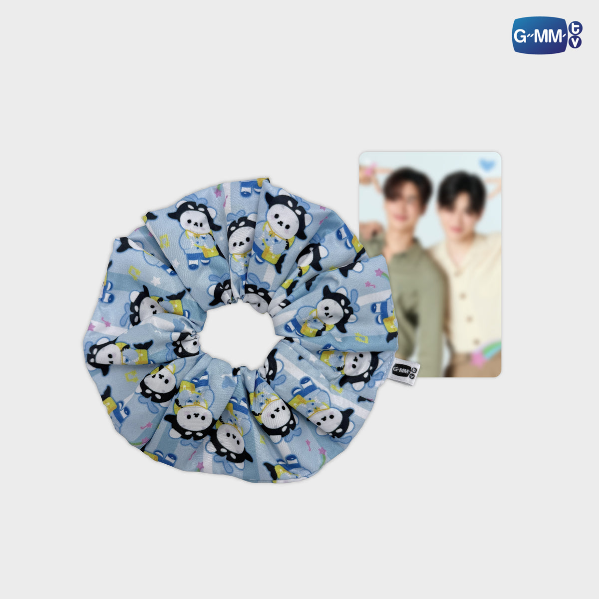ON-0305 POLCASAN CHARACTER HAIR SCRUNCHIE