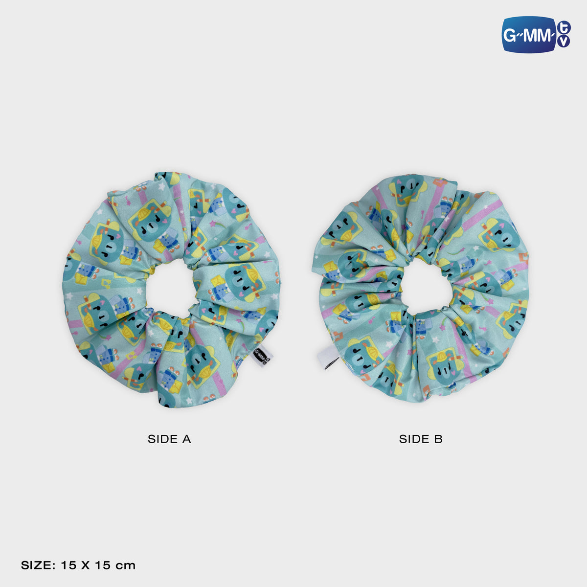 ON-0308 PERMPOON CHARACTER HAIR SCRUNCHIE