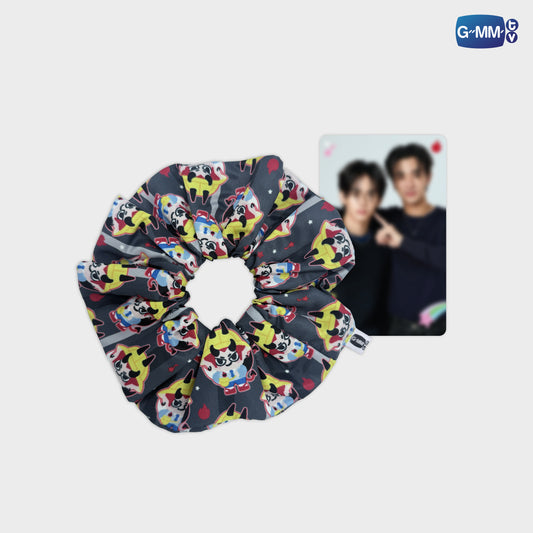 ON-0316 DOMIIA CHARACTER HAIR SCRUNCHIE