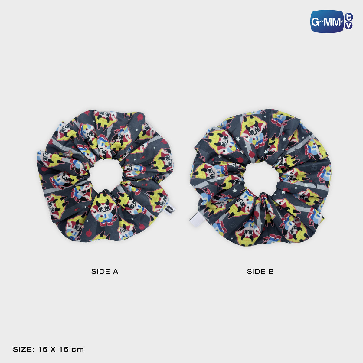 ON-0316 DOMIIA CHARACTER HAIR SCRUNCHIE