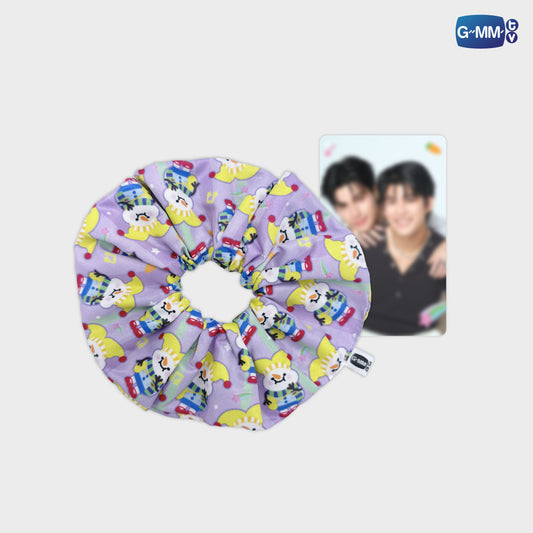 ON-0320 MOMO CHARACTER HAIR SCRUNCHIE