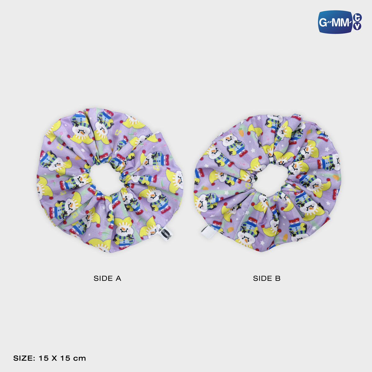 ON-0320 MOMO CHARACTER HAIR SCRUNCHIE