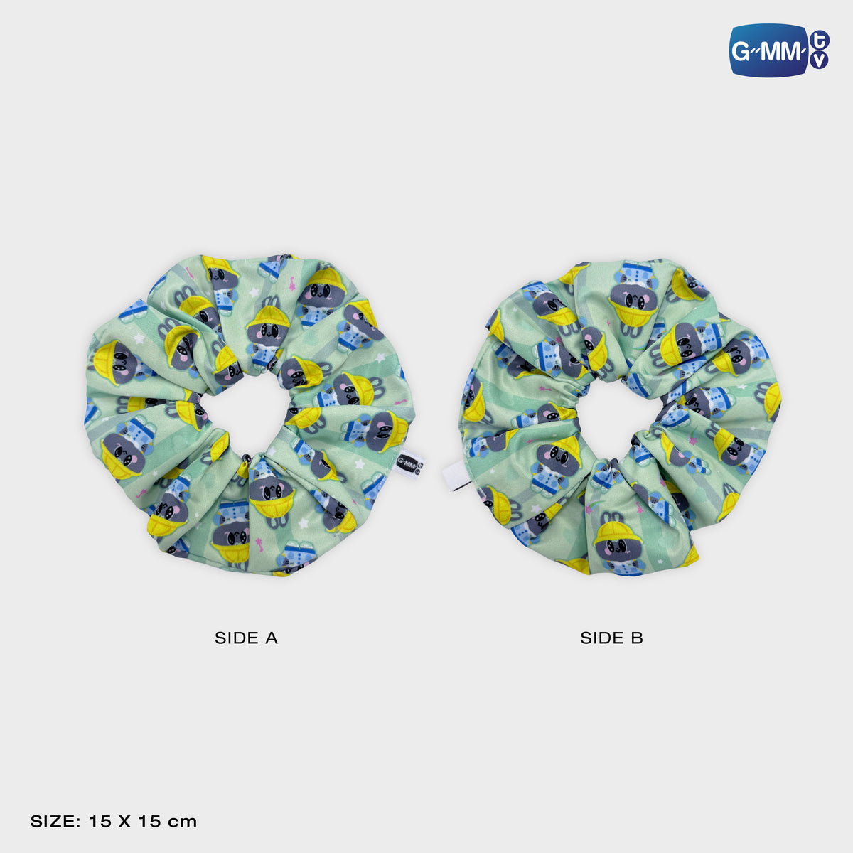 ON-0325 METAA CHARACTER HAIR SCRUNCHIE