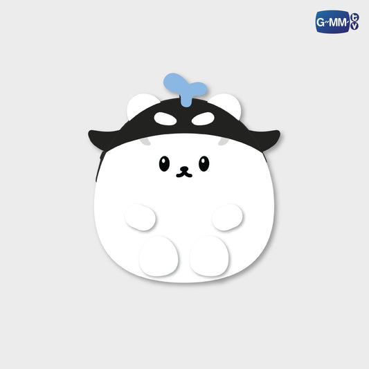 POPTK26-061 POLCASAN EGGY FLUFFY COIN POUCH