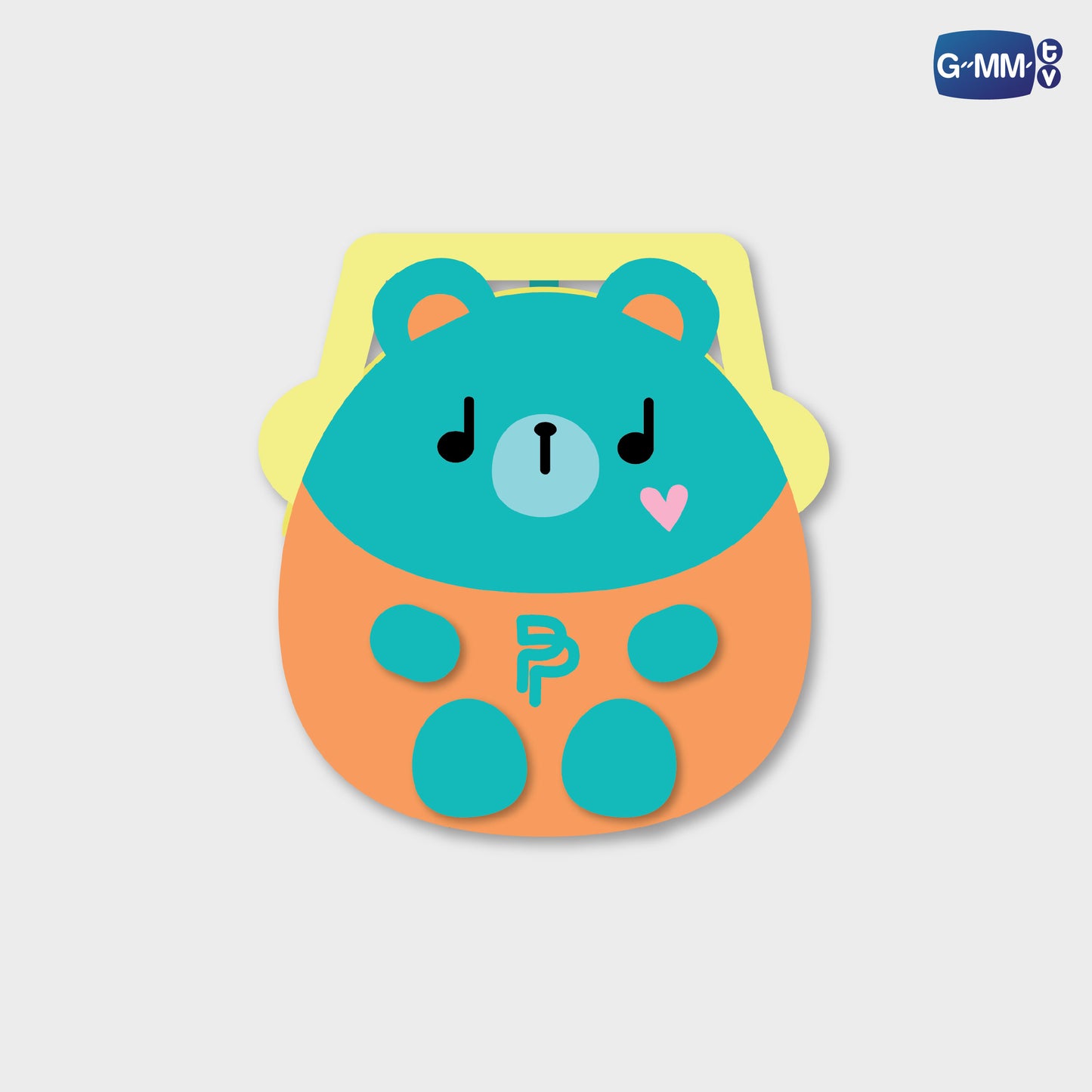 POPFK26-227 PERMPOON EGGY FLUFFY COIN POUCH